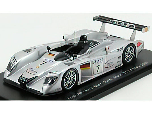 AUDIアウディ R8 N 7 3rd 24h LE MANS 2000 M.ALBORETO - R.CAPELLO - C.ABT - SILVER  /SPARK  1/43 ミニカー