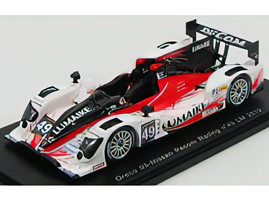 ORECA - 03-NISSAN PECOM RACING N 49 11th 24h LE MANS 2013 P.KAFFER - N.MINASSIAN . L.PEREZ-COMPANC - WHITE RED FLUO BLACK  /SPARK  1/43 ミニカー