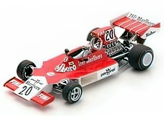 【予約】8月以降発売予定ISO RIVOLTA - F1 FW N 20 ITALY GP 1974 A.MERZARIO - RED WHITE /SPARK 1/43 ミニカー