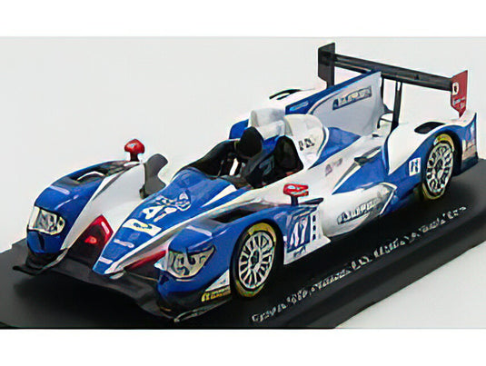 ORECA - 03R NISSAN VK45DE 4.5L V8 TEAM KCMG N 47 24h LE MANS 2014 M.HOWSON - R.BRADLEY - A.IMPERATORI - WHITE BLUE  /SPARK  1/43 ミニカー