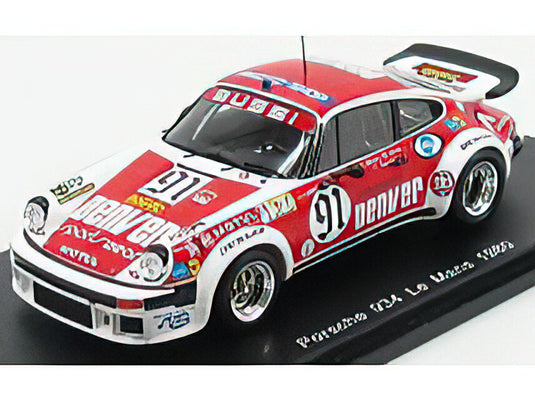 PORSCHEポルシェ 911 934 N 91 24h LE MANS 1980 C.BUSSI - B.SALAM - C.GRANDET - RED WHITE  /SPARK  1/43 ミニカー