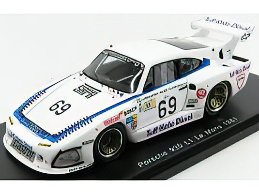 PORSCHEポルシェ 935 L1 N 69 24h LE MANS 1981 J.LUNDGARDH - M.WILDS - A.PLANKENHORN - WHITE BLUE  /SPARK  1/43 ミニカー