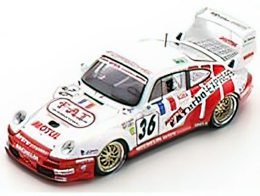 【予約】8月以降発売予定PORSCHEポルシェ911 993 GT2 EVO 3.6L TURBO TEAM SOCIETE LARBRE COMPETITION N 36 24h LE MANS 1995 J.PAREJA - J.P.JARIER - E.COMAS - WHITE RED /SPARK 1/43 ミニカー