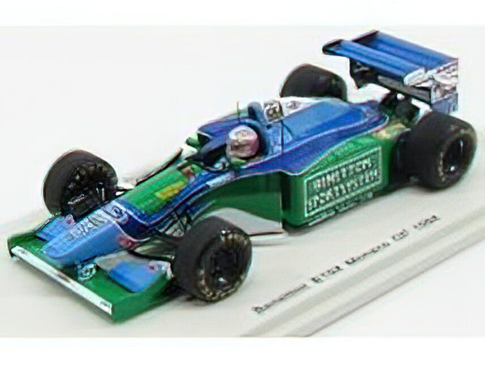 BENETTON - F1 B194 N 6 MONACO GP 1994 J.J.LEHTO - GREEN BLUE /Sparkスパーク 1/43 ミニカー