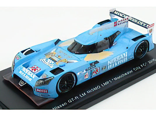NISSAN - GT-R LM NISMO LMP1 MANCHESTER CITY FC 2015 - LIGHT BLUE  /SPARK  1/43 ミニカー