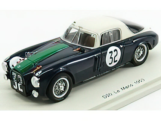 LANCIA - D20 2.7L V6 TEAM SCUDERIA LANCIA N 32 24h LE MANS 1953 F.BONETTO - L.VALENZANO - BLUE WHITE GREEN  /SPARK  1/43 ミニカー