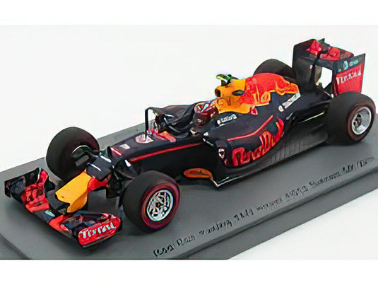 RED BULL - F1 RB12 TAG HEUER N 26 BAHRAIN GP 2016 D.KVYAT - MATT BLUE RED YELLOW  /SPARK  1/43 ミニカー