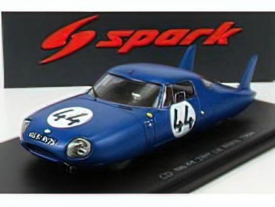 PANHARD - CD 848cc TEAM AUTOMOBILES CHARLES DEUTSCH N 44 24h LE MANS 1964 A.BERTAUT - A.GUILHAUDIアウディN - BLUE /Sparkスパーク 1/43 ミニカー