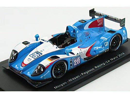 MORGAN - LMP2 NISSAN TEAM N 28 24h LE MANS 2016 PEGASUS RACING I.TAITTINGER - R.STRIEBIG - L.ROUSSEL - BLUE  /SPARK  1/43 ミニカー