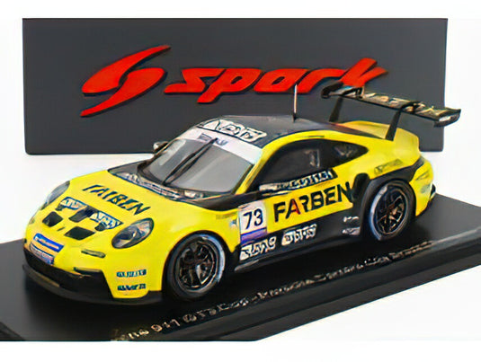 PORSCHE  911 991-2 GT3 FARBEN N 73 CHAMPION BRAZILIAN CARRERA CUP 2022 E.ELIAS /Spark 1/43ミニカー