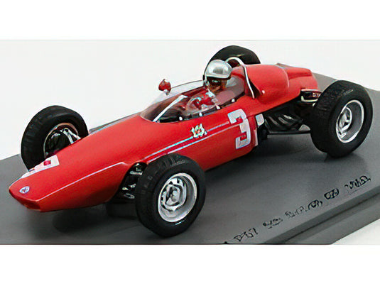 BRM F1 P57 N 3 ENGLAND GP 1963 L.BANDINI - RED  /SPARK  1/43 ミニカー