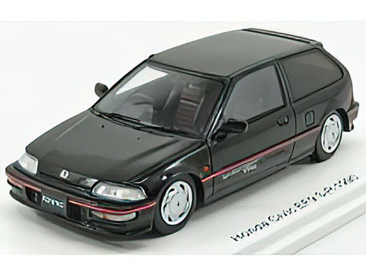 Honda CIVIC (EF9) SiR Black ※Mugen Type-Wheel (ミニカー