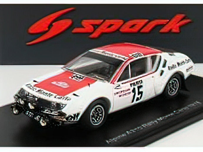 RENAULT - ALPINE A310 N 15 RALLY MONTECARLO 1976 M.C.BEAUMONT - C.GIGANOT - WHITE RED /Sparkスパーク 1/43 ミニカー
