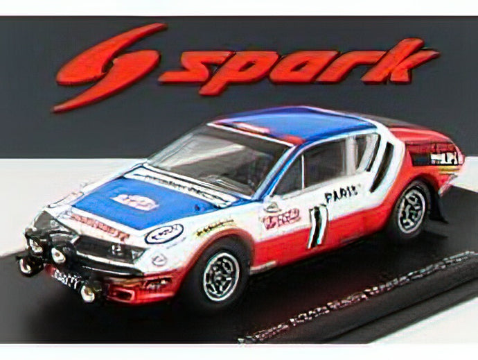 RENAULT - ALPINE A310 N 1 RALLY MONTECARLO 1976 J.C.ANDRUET - Y.JOUANNY - WHITE RED BLUE /Sparkスパーク 1/43 ミニカー