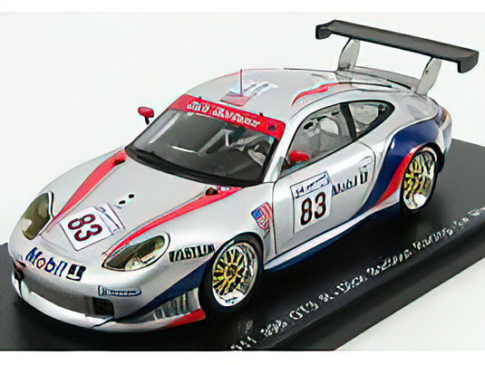 PORSCHEポルシェ 911 996 GT3 R MOBIL1 N 83 24h LE MANS 2000 D.MULLER - L.LUHR - B.WOLLEK - WHITE RED  /SPARK  1/43 ミニカー