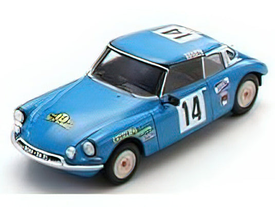 【予約】8月以降発売予定CITROEN - DS21 PROTO N 14 WINNER RALLY DU MAROC 1969 B.NEYRET - J.TERRAMORSI - BLUE /SPARK 1/43 ミニカー