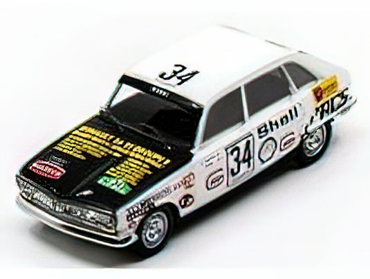 【予約】8月以降発売予定RENAULT - R16 TS N 34 RALLY DU MAROC 1972 LE TAHITIEN - DUPRE - WHITE BLACK /SPARK 1/43 ミニカー