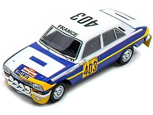 【予約】8月以降発売予定PEUGEOT - 504 N 403 WINNER RALLY CODASUR 1979 J.GUICHET - J.TODT - WHITE /SPARK 1/43 ミニカー