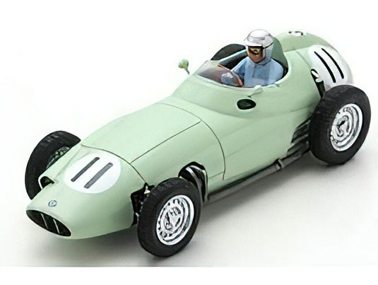 【予約】12月以降発売予定BRM - F1 P25 N 11 GERMAN GP 1959 H.HERRMANN - LIGHT GREEN /Spark 1/43 ミニカー