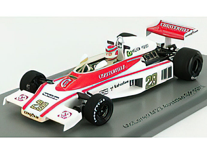 McLARENマクラーレン F1 M23 N 29 AUSTRIAN GP 1978 N.PIQUET - WHITE RED  /SPARK  1/43 ミニカー