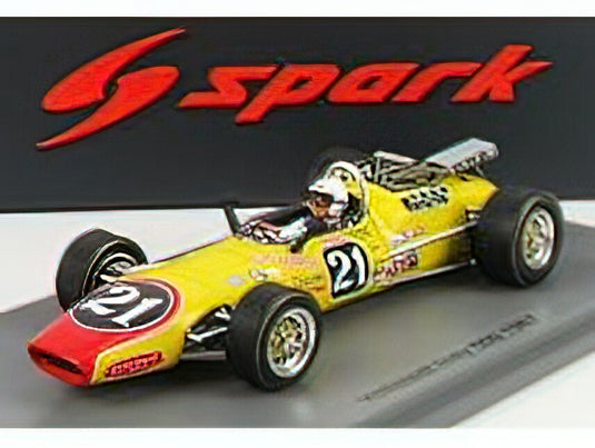 VOLLSTEDT - N 21 INDY 500 1967 C.YARBOROUGH - YELLOW RED /Sparkスパーク 1/43ミニカー