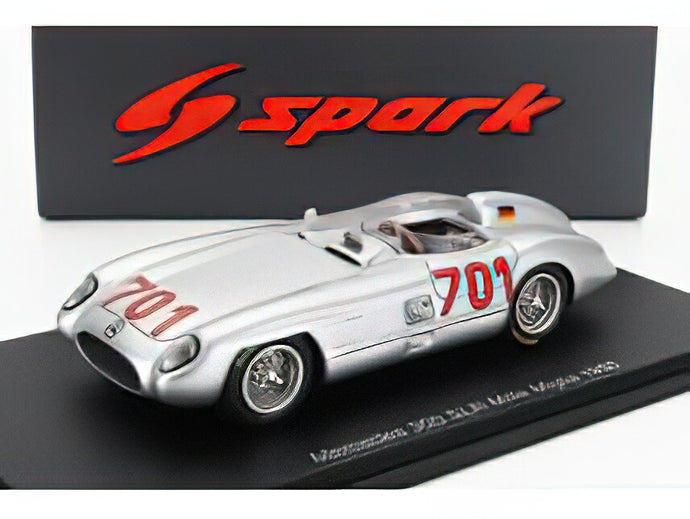 MERCEDES BENZ 300 SLR 3.0L S8 DAIMLER-BENZ AG N 701 MILLE MIGLIA 195 /Spark 1/43ミニカー