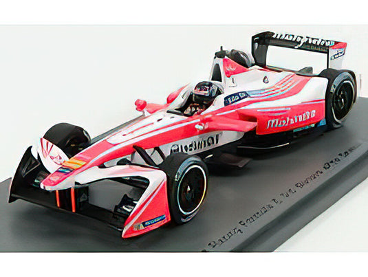 MAHINDRA - FORMULA-E M3 ELECTRO TEAM MAHINDRA RACING N 23 MONACO GP 2016-2017 N.HEIDFELD - WHITE RED  /SPARK  1/43 ミニカー