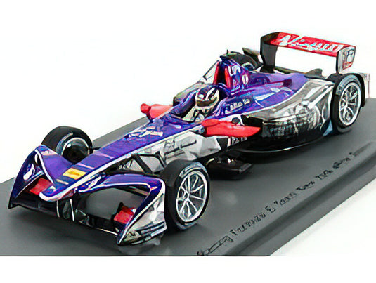 CITROEN - FORMULA-E DSV02 TEAM DS VIRGIN RACING N 37 NEW YORK GP 2016-2017 A.LYNN - PURPLE WHITE GREY  /SPARK  1/43 ミニカー