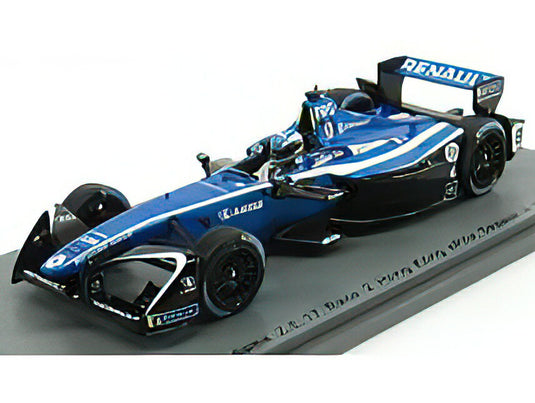 RENAULTルノー FORMULA-E Z.E.16 TEAM RENAULT E-DAMS N 8 HONG KONG SEASON 2017-2018 N. PROST - BLUE  /SPARK  1/43 ミニカー
