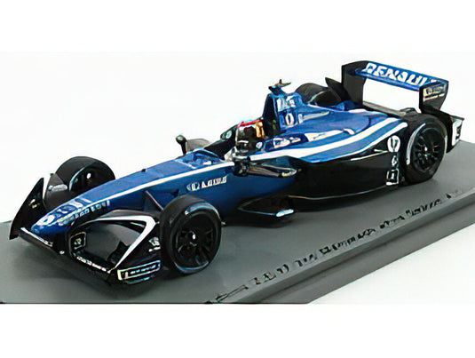 RENAULTルノー FORMULA-E Z.E.16 TEAM RENAULT E-DAMS N 9 MARRAKECH SEASON 2017-2018 S.BUEMI - BLUE  /SPARK  1/43 ミニカー