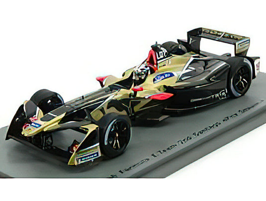 RENAULTルノー FORMULA-E Z.E.16 TEAM TECHEETAH N 18 2nd SANTIAGO SEASON 2017-2018 A.LOTTERER - GOLD  /SPARK  1/43 ミニカー