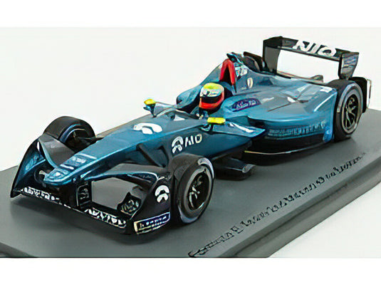 NIO - FORMULA-E TEAM NIO SPORT 004 N 16 2nd MEXICO CITY 2017-2018 O.TURVEY - LIGHT BLUE WHITE  /SPARK  1/43 ミニカー