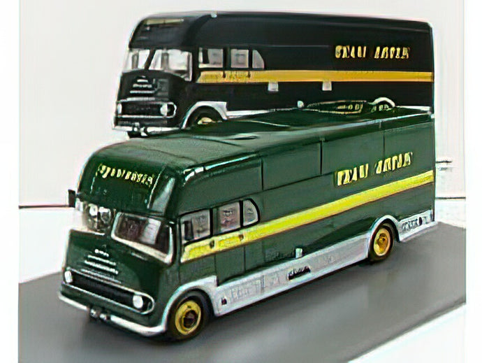 BEDFORD - TRUCK TEAM LOTUS CAR TRANSPORTER 1961 - GREEN YELLOW SILVER /Sparkスパーク 1/43 ミニカー