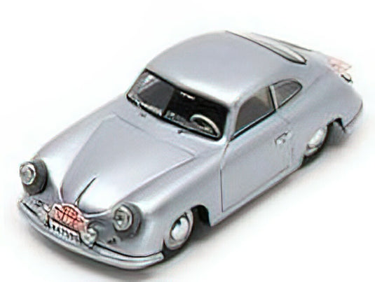 【予約】PORSCHEポルシェ356 COUPE N 285 RALLY MONTECARLO 1952 F.VAN DE KAART - J.SWATERS - SILVER /SPARK 1/43 ミニカー
