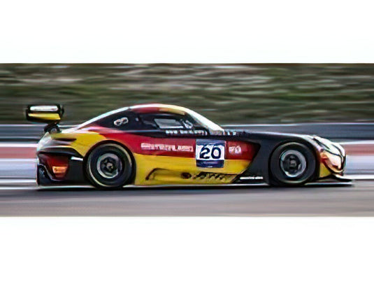 【予約】8月以降発売予定MERCEDES BENZ - AMG GT3 TEAM GERMANY N 20 FIA MOTORSPORT GAMES SPRINT CUP PAUL RICHARD 2022 L.STOLZ - YELLOW RED BLACK /SPARK 1/43 ミニカー