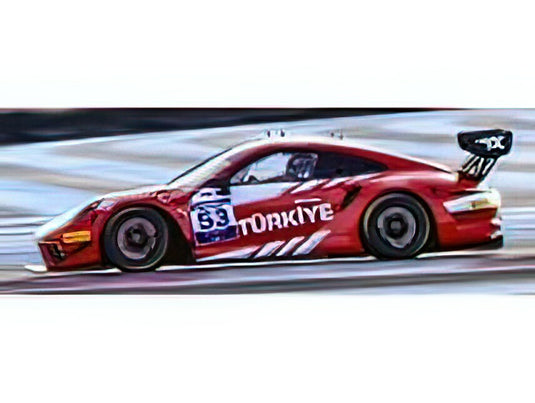 【予約】8月以降発売予定PORSCHEポルシェ991 911 GT3 R TEAM TURKEY N 53 FIA MOTORSPORT GAMES SPRINT CUP PAUL RICHARD 2022 A.GUVEN - RED /SPARK 1/43 ミニカー
