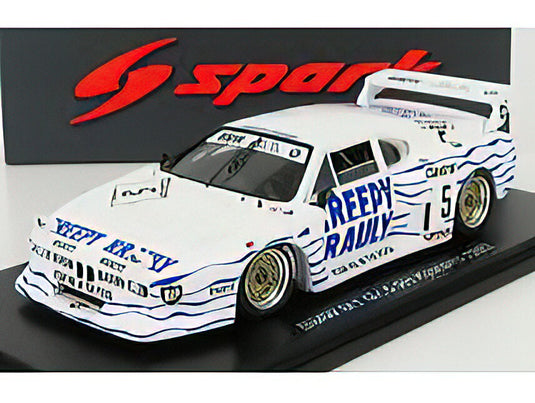 BMW M1 Gr.5 N 81 9h KYALAMI 1982 U.GRANO - E.JOOSEN - E.CALDERARI - WHITE  /SPARK  1/43 ミニカー