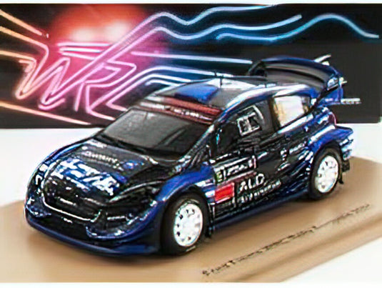 FORD ENGLAND - FIESTA WRC TEAM M-SPORT N 9 RALLY ACROPOLIS 2021 J.SERDERIDIS - F.MICLOTTE - BLUE BLACK /Sparkスパーク 1/43 ミニカー