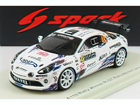 RENAULT - ALPINE A110 RALLY N 48 RALLY MONTECARLO 2022 R.ASTIER - F.VAUCLARE - WHITE /Sparkスパーク 1/43 ミニカー