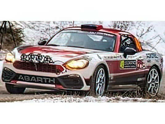 【予約】8月以降発売予定FIAT - 124 RALLY RGT N 49 RALLY MONTECARLO 2022 M.RADA - J.JUGAS - RED WHITE BLACK /SPARK 1/43 ミニカー