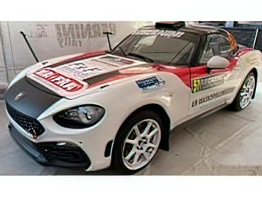 【予約】8月以降発売予定FIAT - 124 RALLY RGT N 51 RALLY MONTECARLO 2022 A.SASSI - ROMEI - WHITE RED BLACK /SPARK 1/43 ミニカー