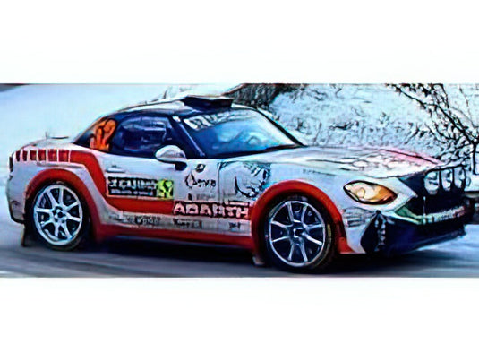 【予約】8月以降発売予定FIAT - 124 RALLY RGT N 52 RALLY MONTECARLO 2022 RBBIN - F.GRIMALDI - WHITE RED BLACK /SPARK 1/43 ミニカー