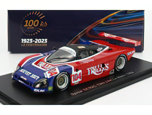 SPICE - SE89C 3.3L V8 TEAM GRAFF RACING N 104 24h LE MANS 1989 J.P.GRAND - R.POCHAUVIN - J.L.ROY - RED BLUE /Sparkスパーク 1/43 ミニカー