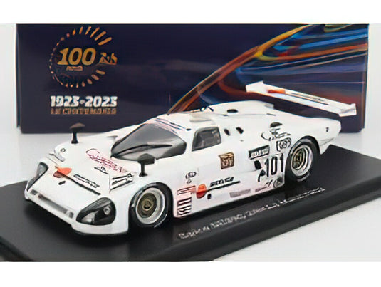 SPICE - SE88C 3.3L V8 TEAM CHAMBERLAIN ENGINEERING N 101 24h LE MANS 1989 F.VELEZ - N.ADAMS - L.TAVERNA - WHITE /Sparkスパーク 1/43 ミニカー