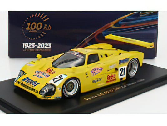 SPICE - SE89C 3.5L V8 TEAM SPICE ENGINEERING N 21 24h LE MANS 1989 G.SPICE - R.BELLM - L.S.JAMES - YELLOW /Sparkスパーク 1/43 ミニカー
