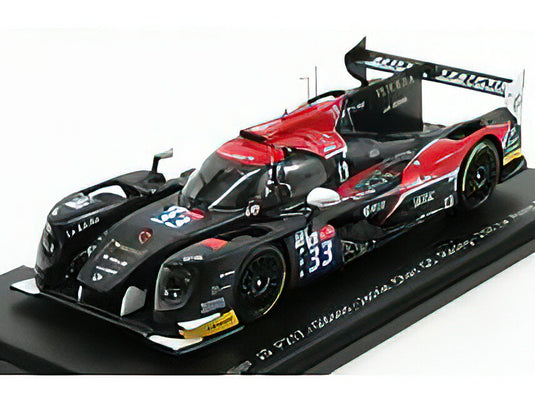 LIGIER JS P217 GIBSON TEAM JACKIE CHAN DC RACING N 33 12th 24h LE MANS 2018 D.CHENG - N.BOULLE - P.NICOLET - RED GREY  /SPARK  1/43 ミニカー