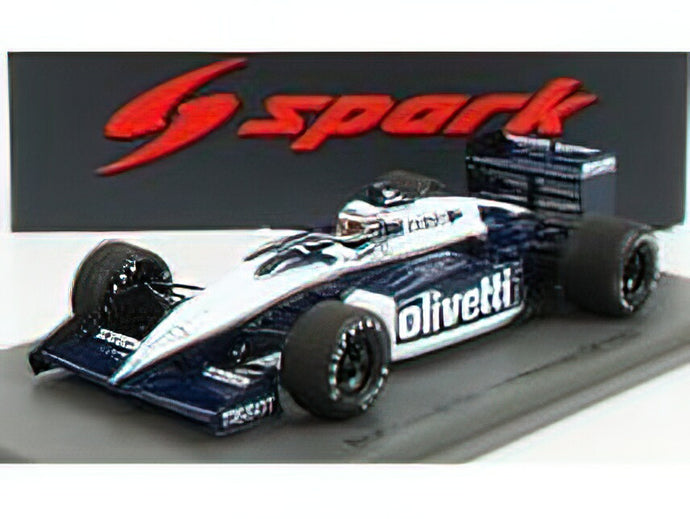 BRABHAM - F1 BT56 N 7 3rd MEXICO GP 1987 R.PATRESE - BLUE WHITE /Sparkスパーク 1/43 ミニカー