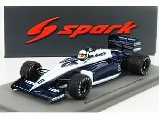 BRABHAM - F1 BT56 N 8 3rd BELGIUM GP 1987 A.DE CESARIS - BLUE WHITE /Sparkスパーク 1/43 ミニカー