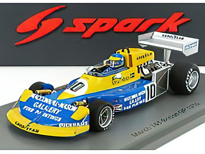 MARCH - F1 761 N 10 ENGLISH GP 1976 R.PETERSON - LIGHT BLUE YELLOW  /SPARK  1/43 ミニカー
