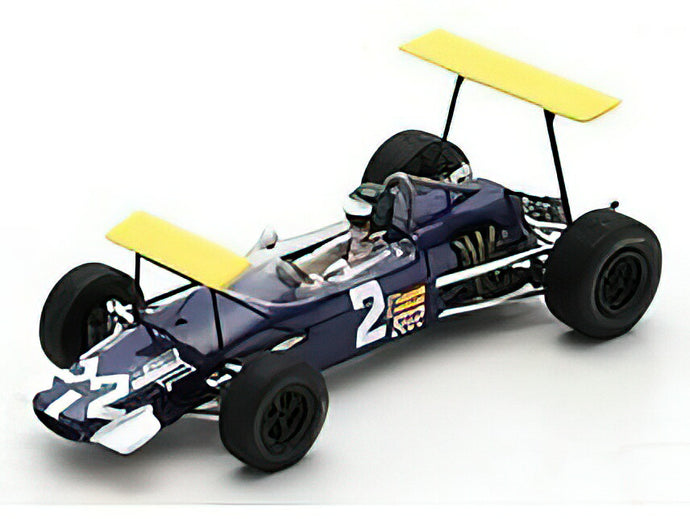 【予約】12月以降発売予定BRABHAM - F2 BT23C N 2 WINNER BUENOS AIRES GP 1968 P.COURAGE - BLUE YELLOW /Spark 1/43 ミニカー